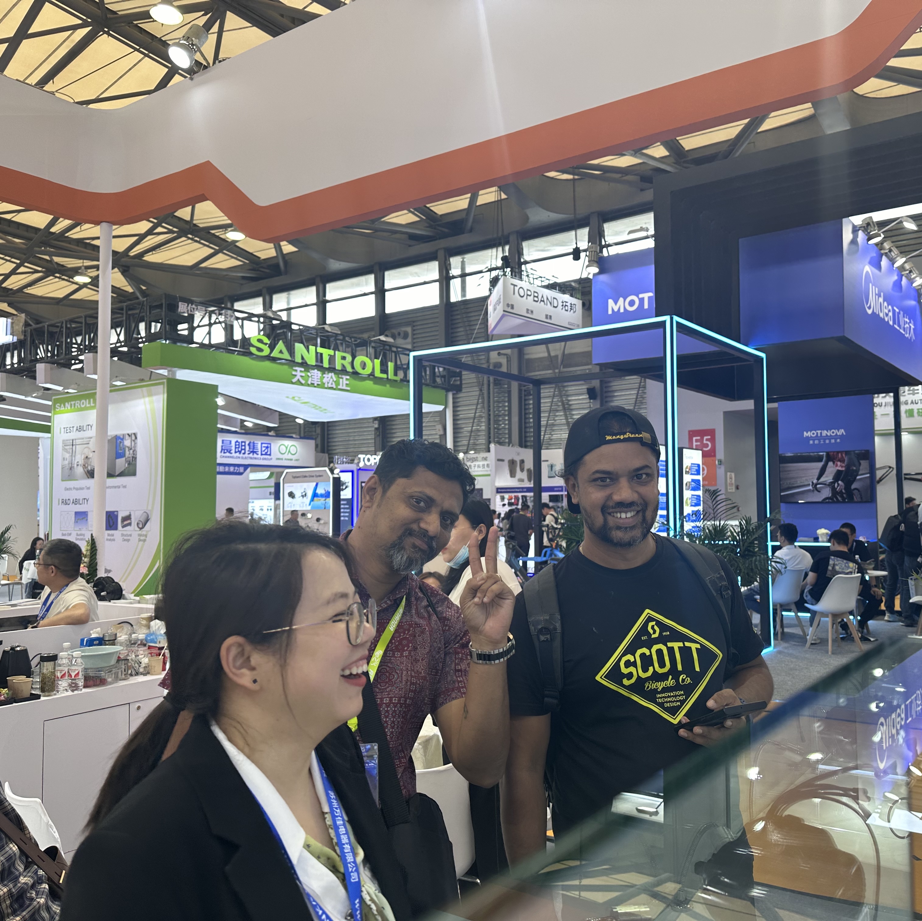 shanghai e-bike exhibition benvenutu à u nostru stand E5-0937