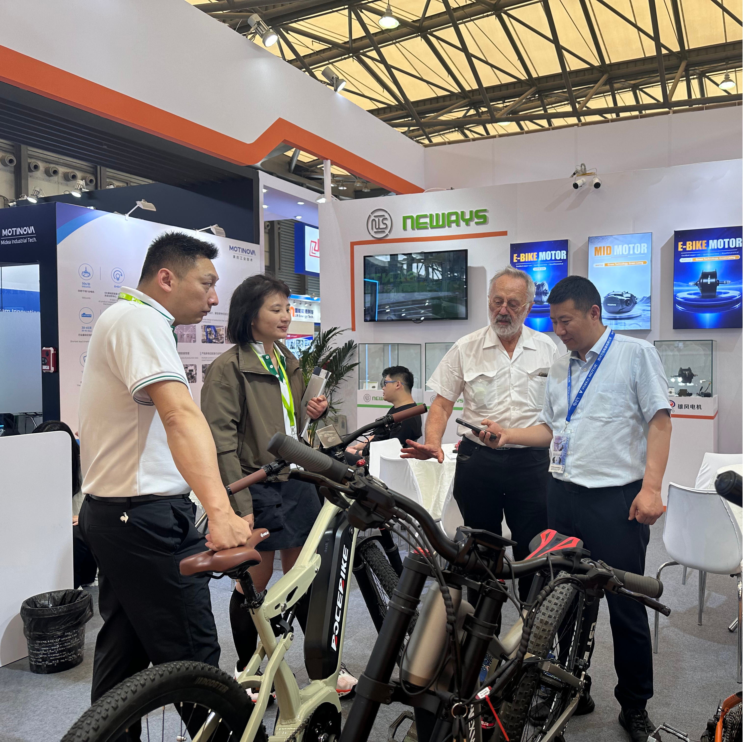 shanghai e-bike exhibition benvenutu à u nostru stand E5-0937